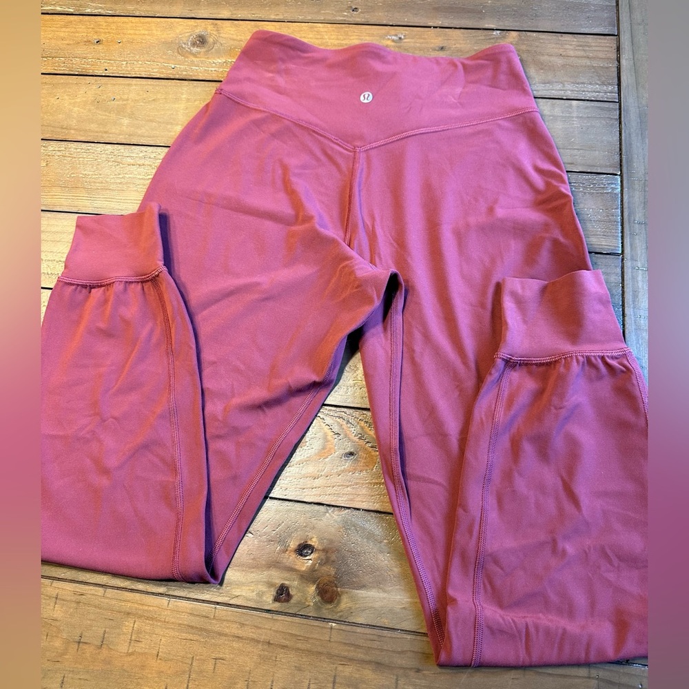 Lululemon Align Joggers (Merlot)